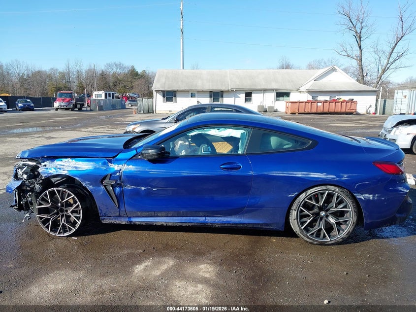 2022 BMW M8 Competition VIN: WBSAE0C00NCJ97896 Lot: 44173605