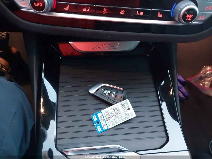 2020 BMW X3 Sdrive30I VIN: 5UXTY3C02L9B46369 Lot: 44174244