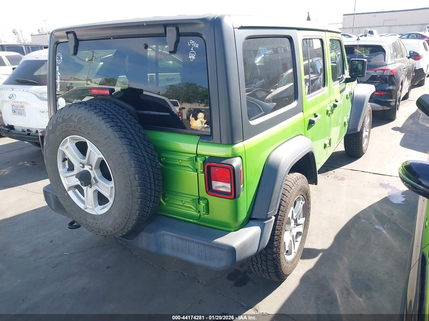 2018 Jeep Wrangler Unlimited Sport S 4X4