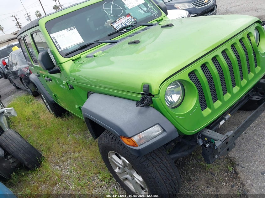 2018 Jeep Wrangler Unlimited Sport S 4X4
