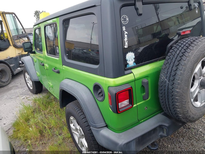 2018 Jeep Wrangler Unlimited Sport S 4X4