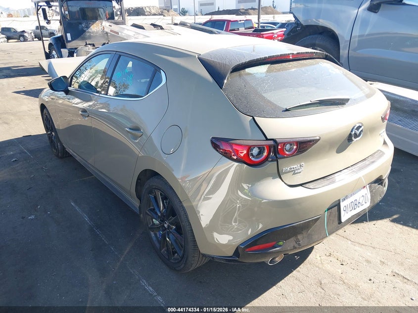 2025 Mazda 3 2.5 Beige Lot 111044174334 Vin JM1BPBYY6S1782005