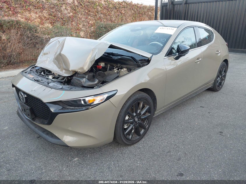 Vin: jm1bpbyy6s1782005, lot: 44670293, mazda mazda3 2.5 carbon turbo 20252