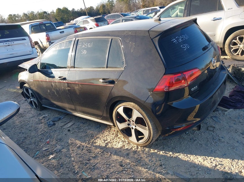 2015 Volkswagen Golf Gti 2.0T S 4-Door