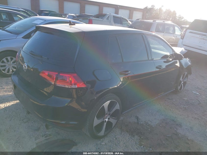 2015 Volkswagen Golf Gti 2.0T S 4-Door