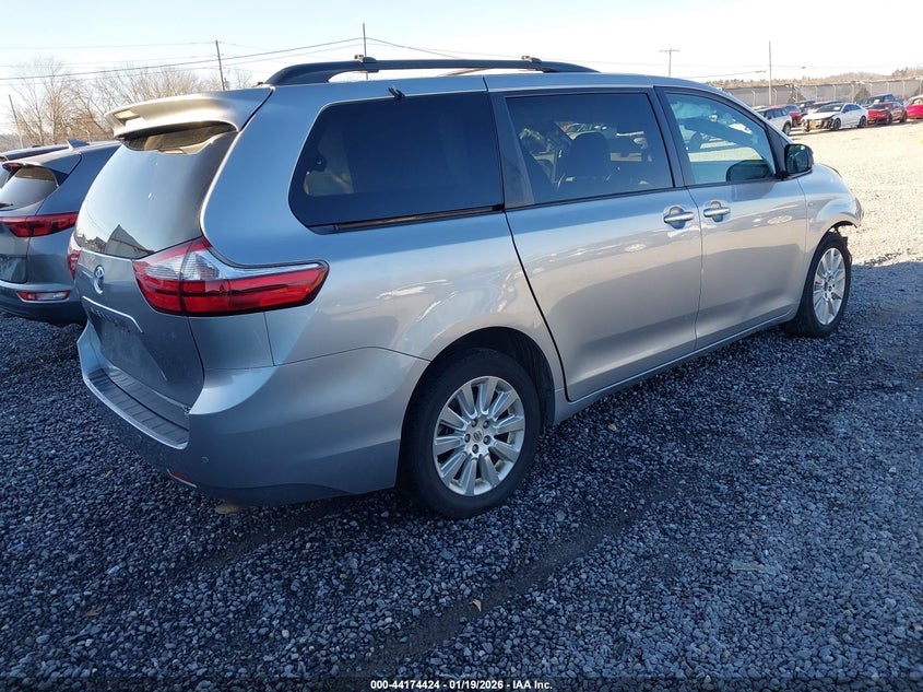 2016 Toyota Sienna Xle 7 Passenger
