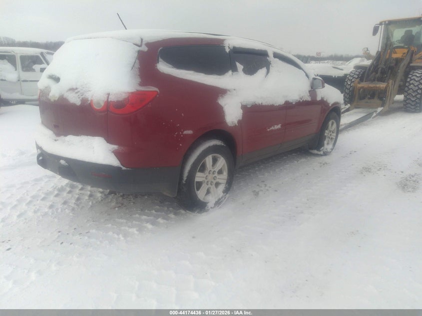 Vin: 1gnkvged9cj102160, lot: 44670395, chevrolet traverse 1lt 20124