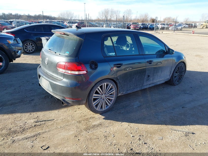 2012 Volkswagen Gti 4-Door