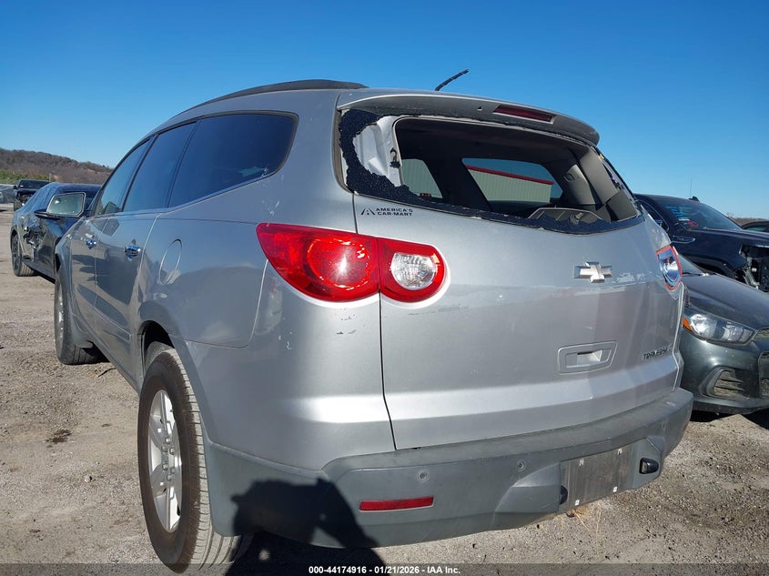 2012 Chevrolet Traverse 3.6 1Lt silver Lot 111044174916 Vin 1GNKRGEDXCJ241069