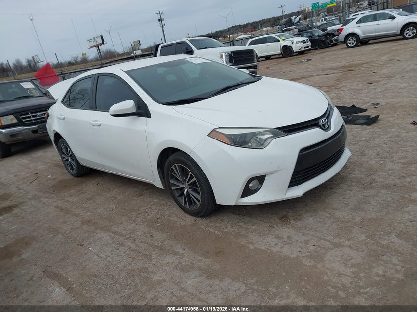 2016 Toyota Corolla Le Plus