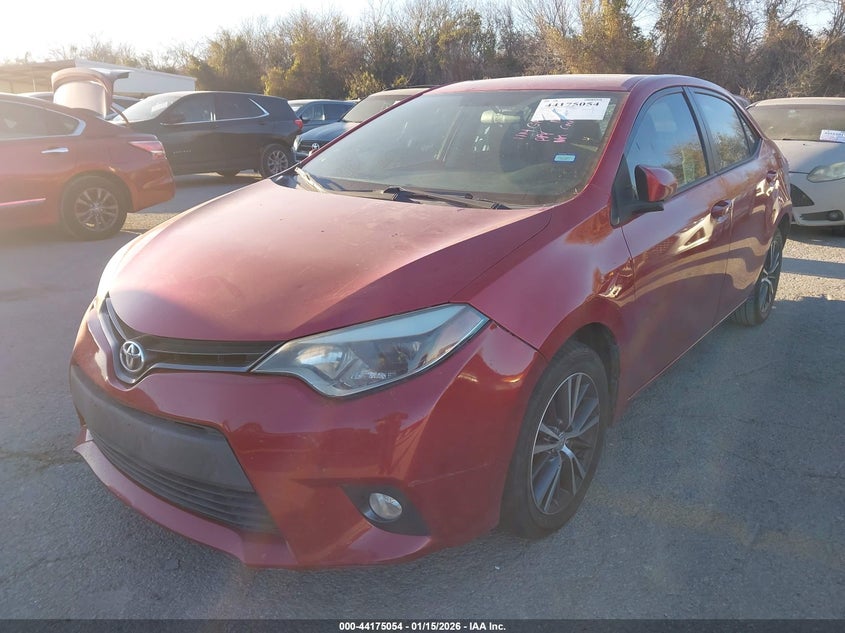 2016 TOYOTA COROLLA SEDAN 1.8L I-4 DOHC, VVT, 132HP