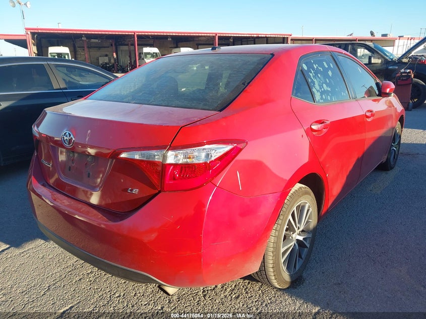 2016 TOYOTA COROLLA SEDAN 1.8L I-4 DOHC, VVT, 132HP