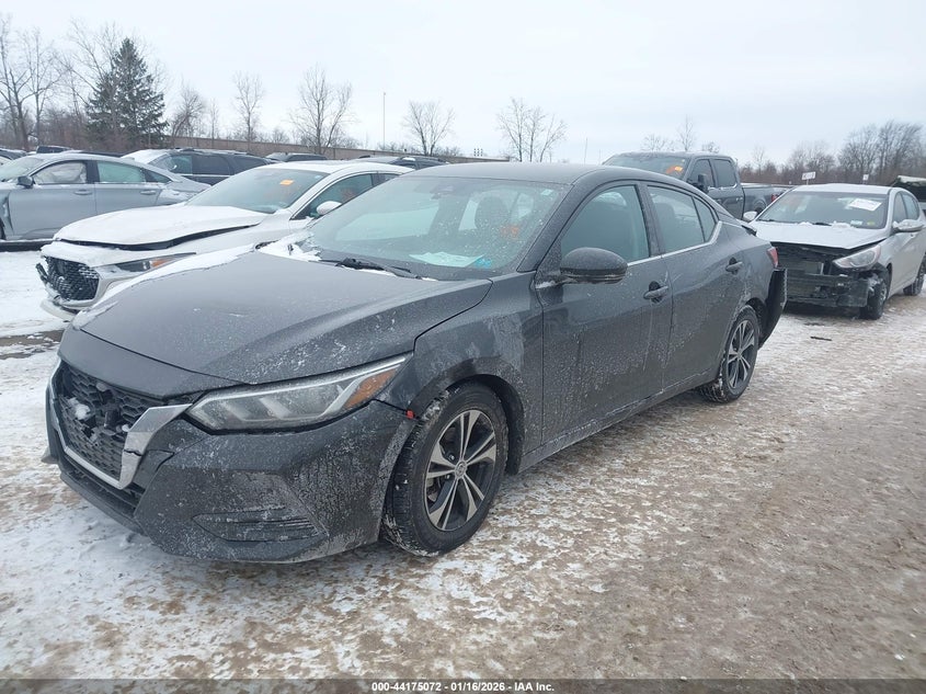2022 Nissan Sentra Sv Xtronic Cvt