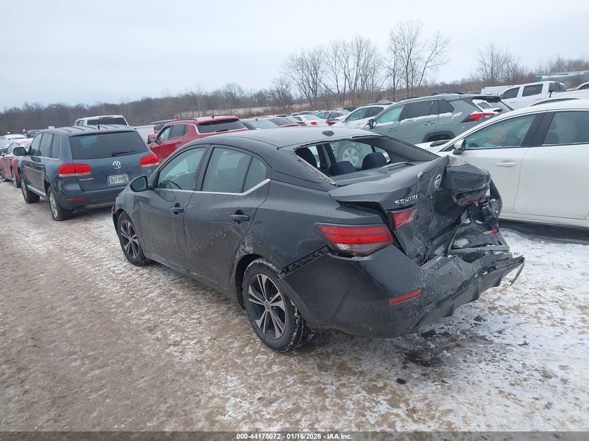2022 Nissan Sentra Sv Xtronic Cvt