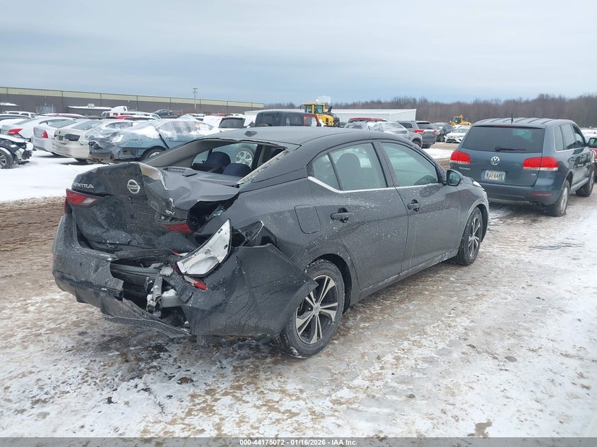 2022 Nissan Sentra Sv Xtronic Cvt