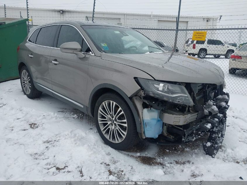 2016 Lincoln Mkx Reserve
