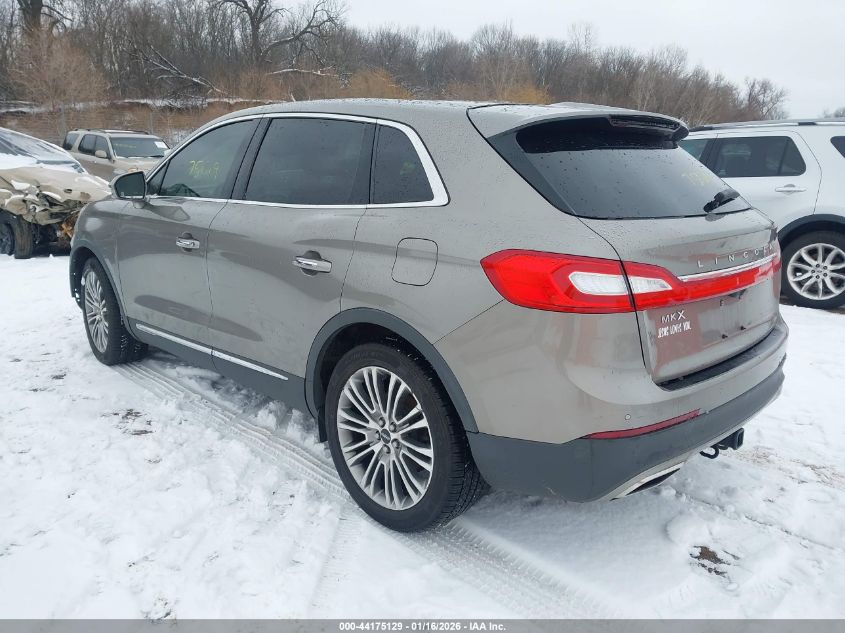 2016 Lincoln Mkx Reserve