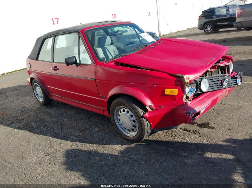 1990 Volkswagen Cabriolet