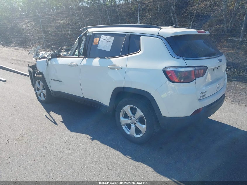 Vin: 3c4njdbb8lt104462, lot: 44671166, jeep compass latitude 4x4 20203
