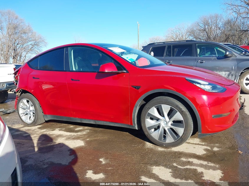 VIN 5YJYGDEE4MF206522 2021 TESLA MODEL Y LONG RANGE DUAL MOTOR ALL-WHEEL DRIVE