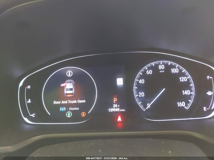 VIN 1HGCV2F91KA006839 2019 HONDA ACCORD TOURING 2.0T