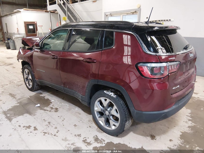 Vin: 3c4njdcb8lt216242, lot: 44671298, jeep compass limited 4x4 20203