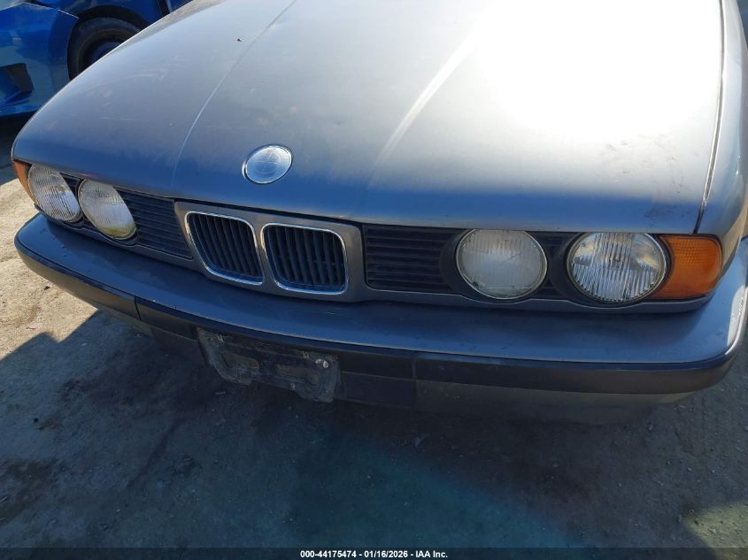 1991 BMW 535 I Automatic VIN: WBAHD2310MBF72624 Lot: 44175474