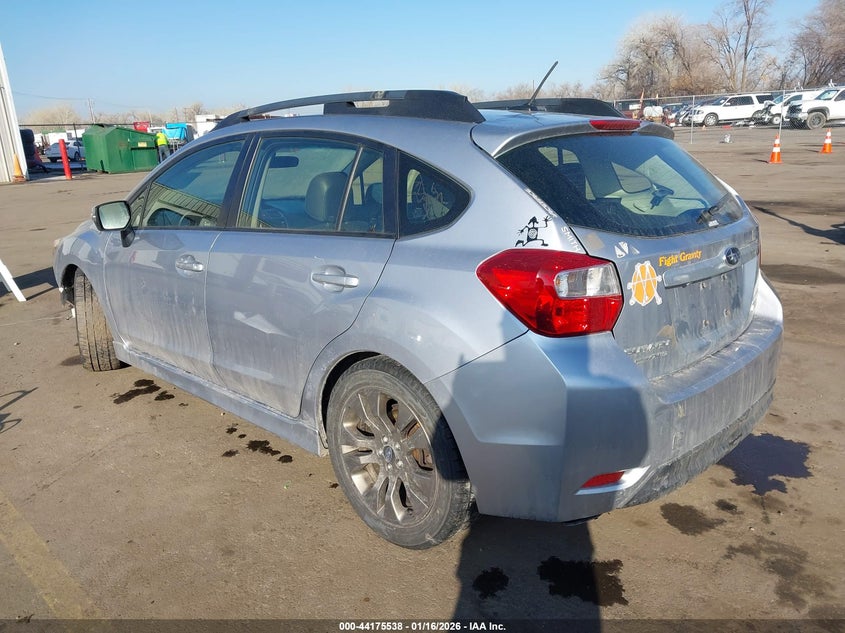 2015 Subaru Impreza 2.0I Sport Limited