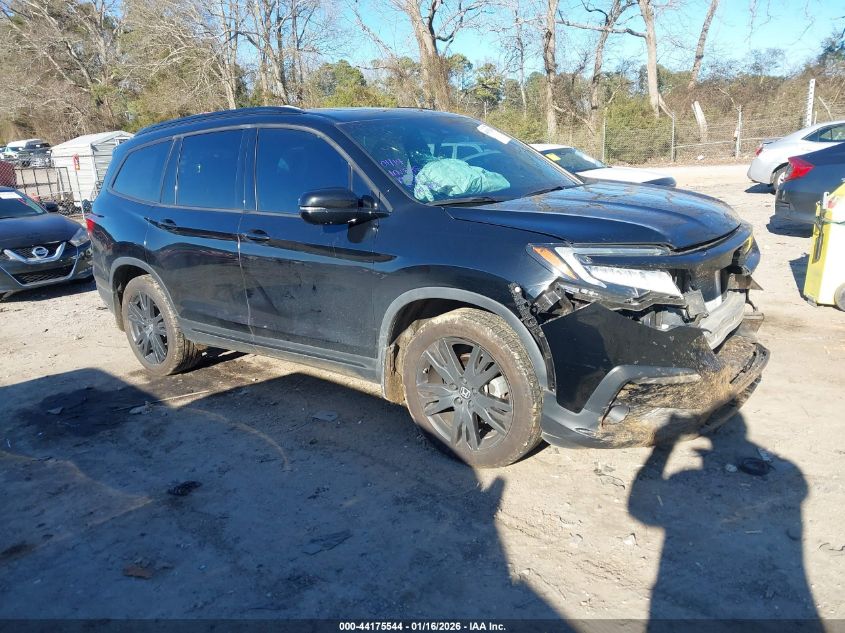 2022 Honda Pilot Awd Black Edition