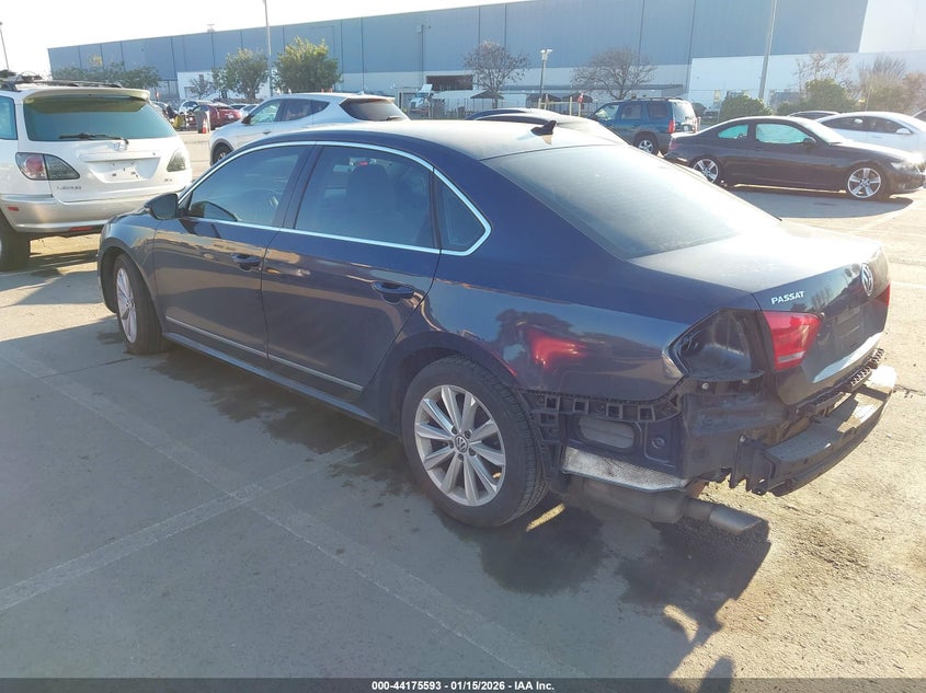 2012 Volkswagen Passat 2.5L Sel