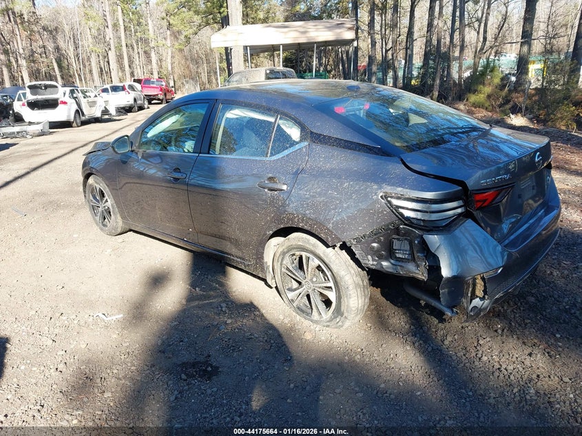 2022 Nissan Sentra Sv Xtronic Cvt