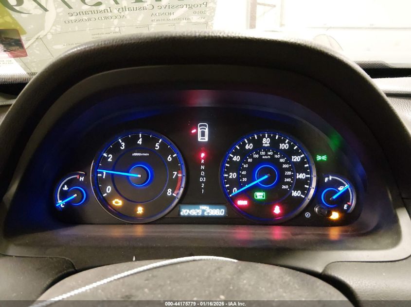 2010 Honda Accord Crosstour Ex-L VIN: 5J6TF2H53AL014878 Lot: 44175779