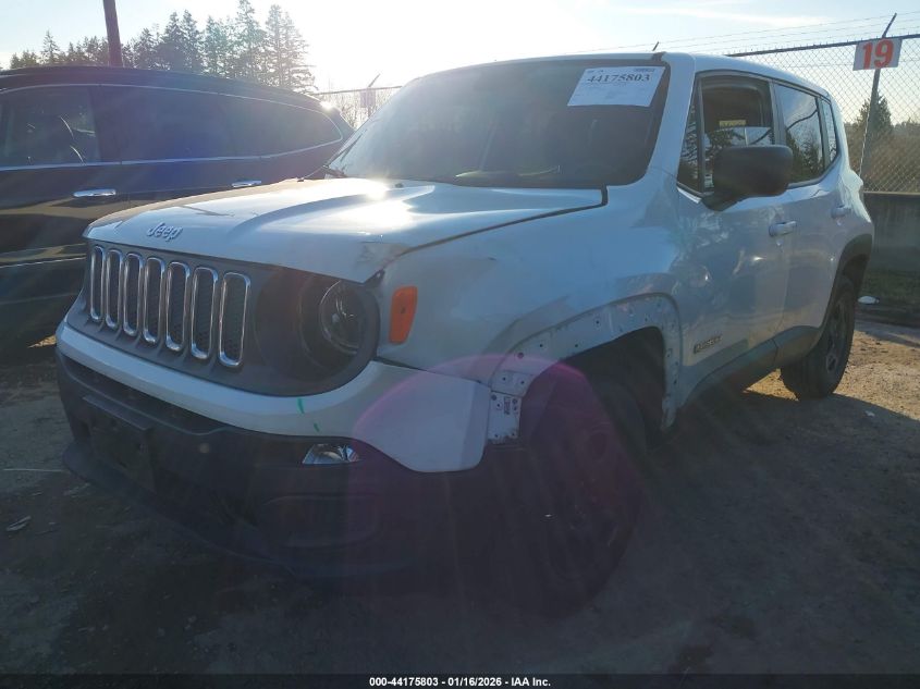 2017 Jeep Renegade Sport 4X4