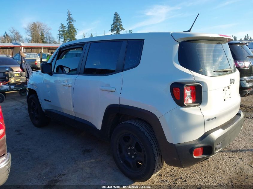 2017 Jeep Renegade Sport 4X4