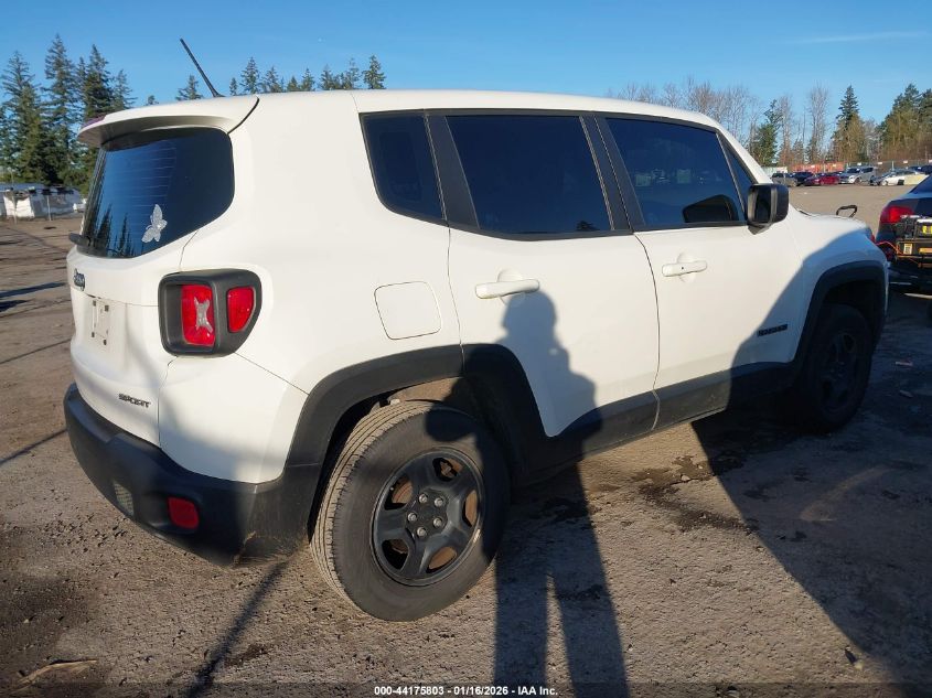 2017 Jeep Renegade Sport 4X4
