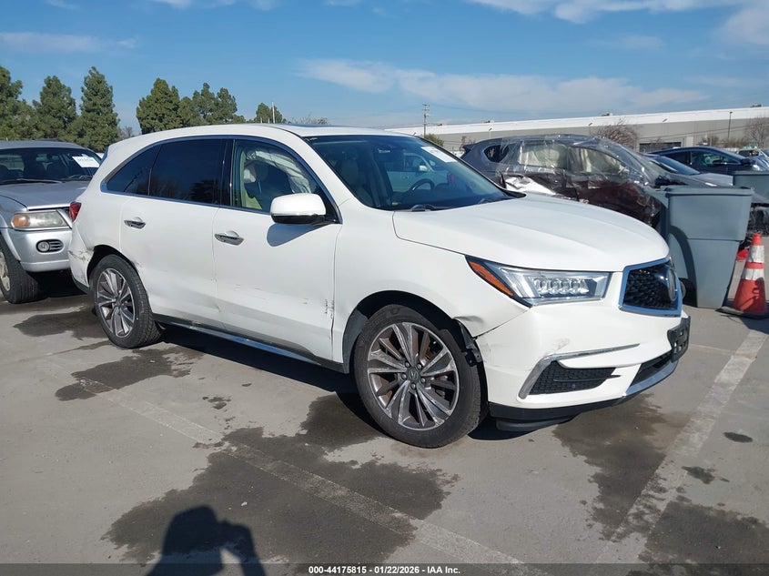 2018 Acura Mdx Technology Package Acurawatch Plus Pkg