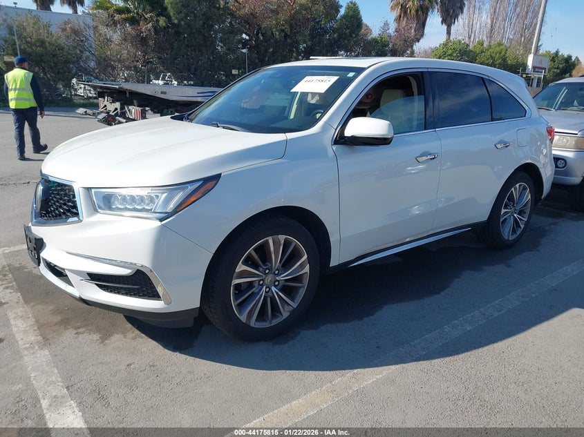 2018 Acura Mdx Technology Package Acurawatch Plus Pkg