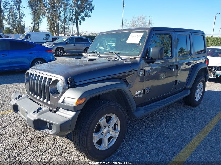 2020 Jeep Wrangler Unlimited Sport S 4X4