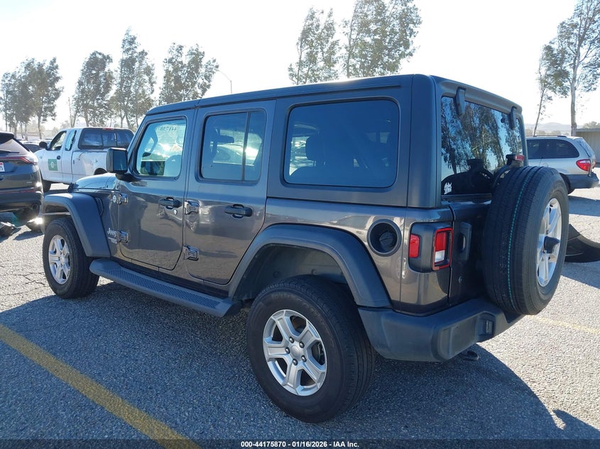 2020 Jeep Wrangler Unlimited Sport S 4X4
