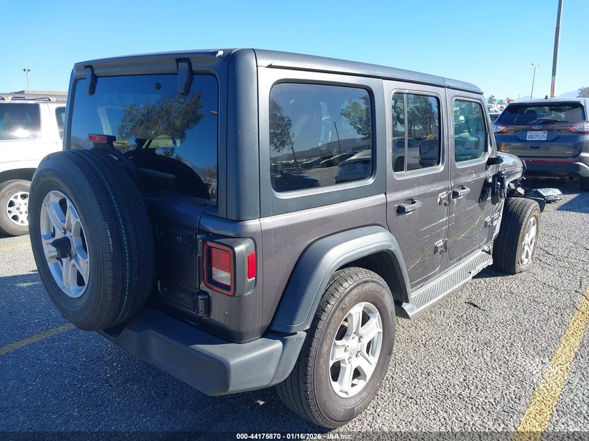 2020 Jeep Wrangler Unlimited Sport S 4X4