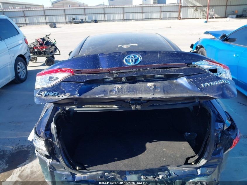 2021 Toyota Corolla Hybrid Le VIN: JTDEAMDE4MJ023927 Lot: 44175927