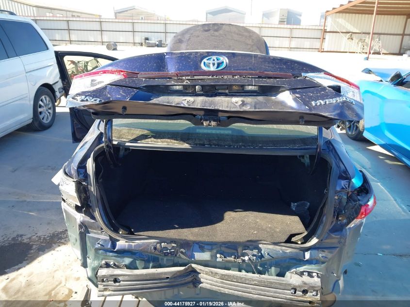 2021 Toyota Corolla Hybrid Le VIN: JTDEAMDE4MJ023927 Lot: 44175927