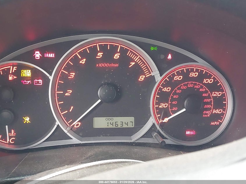 2008 Subaru Impreza Wrx VIN: JF1GE74678G504822 Lot: 44176053