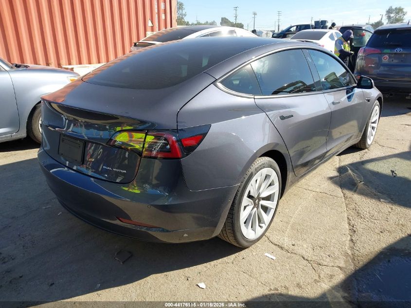 2021 Tesla Model 3 Long Range Dual Motor All-Wheel Drive