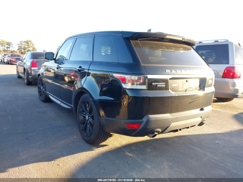 2016 Land Rover Range Rover Sport 3.0L V6 Supercharged Se