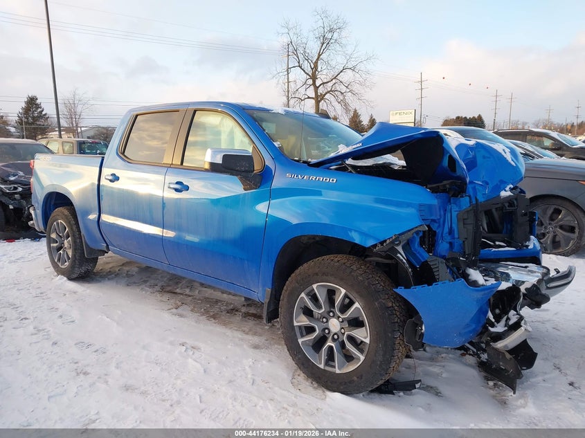 2025 Chevrolet Silverado 1500 4Wd Short Bed Lt With 2Fl