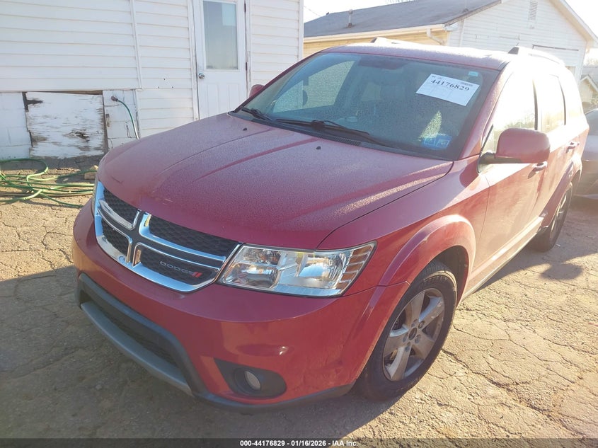 2012 Dodge Journey 2.4 Sxt red Lot 111044176829 Vin 3C4PDCBB8CT367870