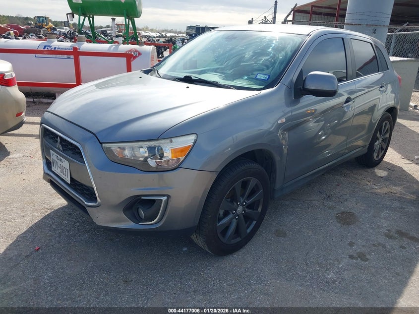 Vin: 4a4ap4au0ee026934, lot: 44672997, mitsubishi outlander sport se 20142
