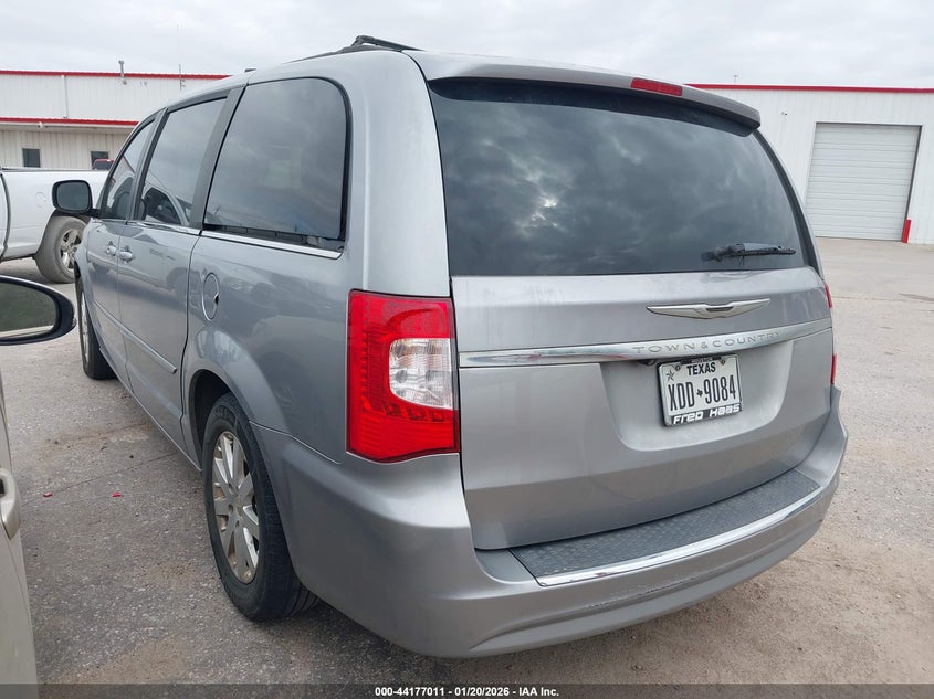 Vin: 2c4rc1bg6dr715987, lot: 44673002, chrysler town & country touring 20133