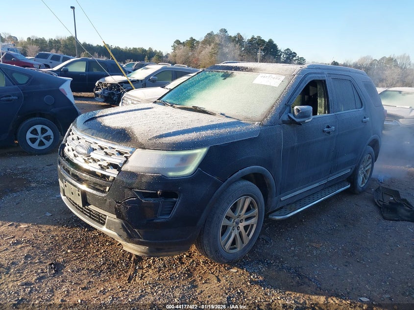 Vin: 1fm5k8d84kgb25474, lot: 44673413, ford explorer xlt 20192